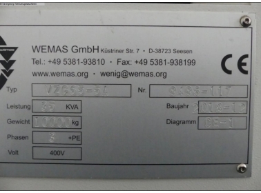 WEMAS - Bearbeitungszentrum - 5
