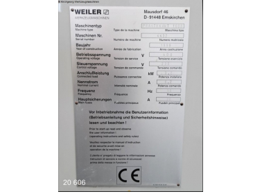 WEILER - Drehmaschinen - 10