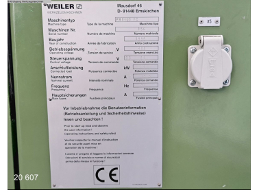 WEILER - Drehmaschinen - 10