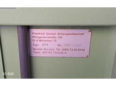 DECKEL - Fräsmaschinen - 9